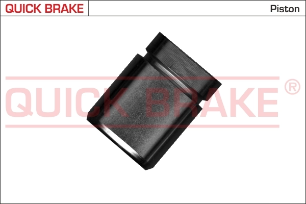 Piston, brake caliper